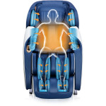 Πολυθρόνα Μασάζ με 5 διαφορετικούς τύπους μασάζ, 12 προγράμματα και Zero Gravity AMILA SL-A305 Καφέ/Μπεζ